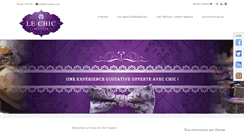 Desktop Screenshot of chictraiteur.com