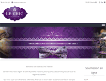 Tablet Screenshot of chictraiteur.com